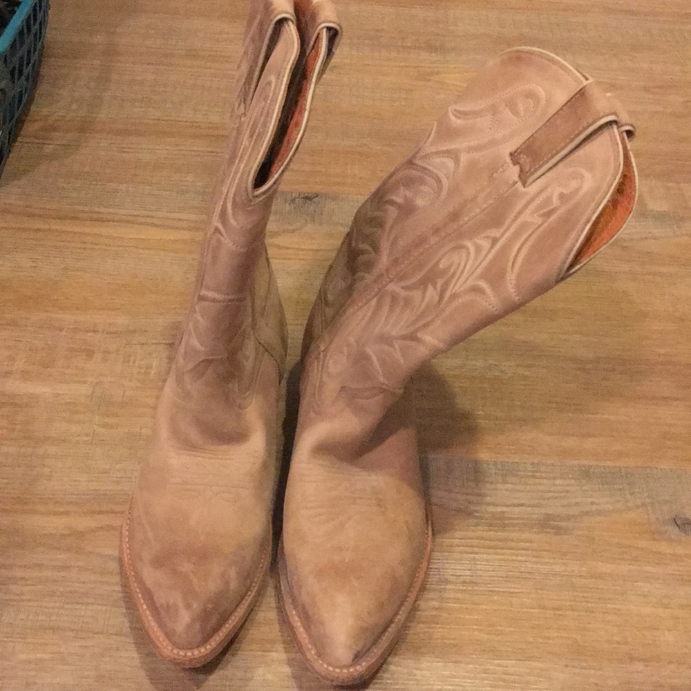 Frye Leather Cowboy Boots